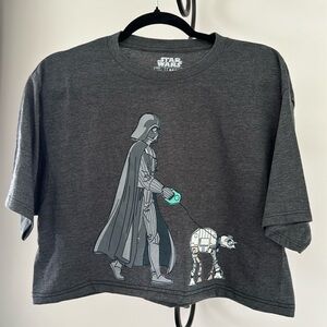Crop Star Wars Darth Vader AT-AT Tee
